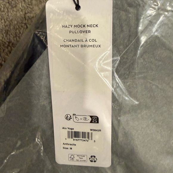 ALO Yoga Hazy Mock Nevk Turtleneck NWT - Picture 4 of 5